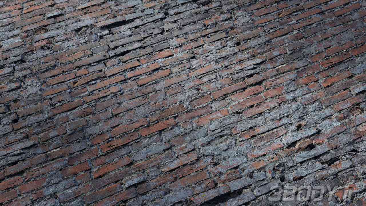 متریال دیوار آجری Wall Brick عکس 1